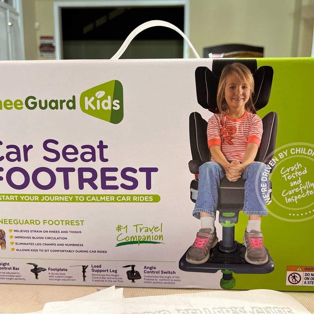 Knee Guard Kids Car Seat Footrest
